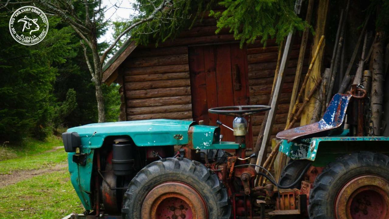 הוילה Kosanica Eco Camp Drno Brdo מראה חיצוני תמונה